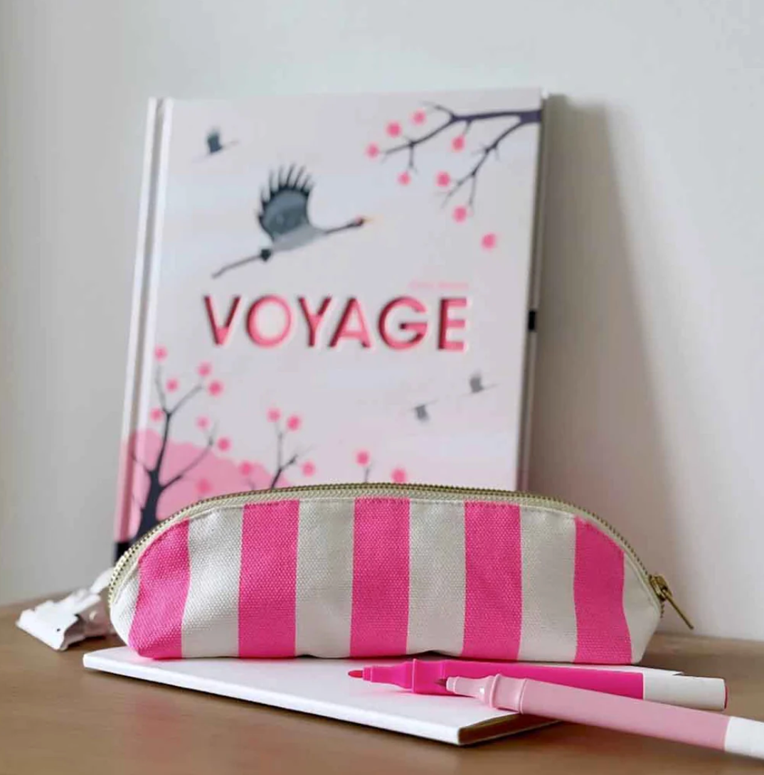 Neon Pink Pencil Case