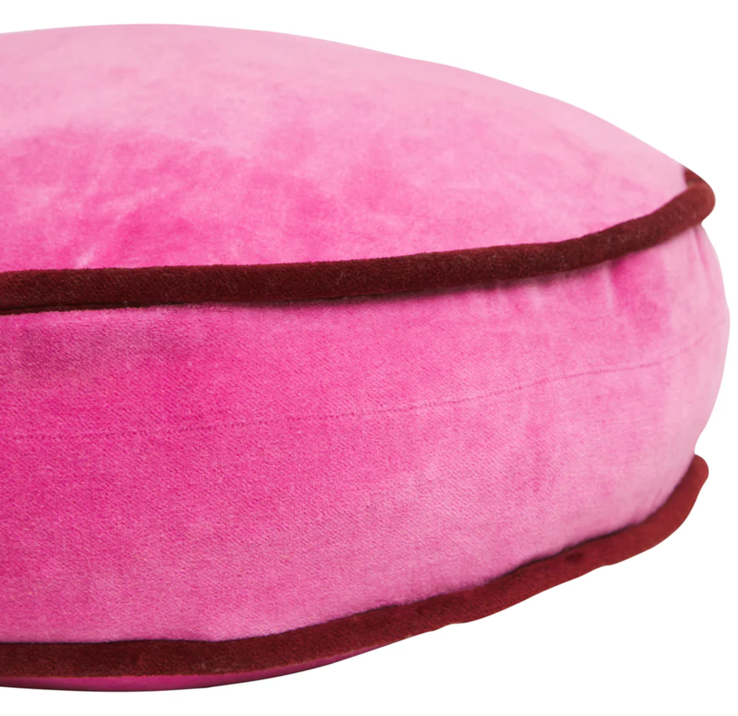 Fuchsia Round cushion