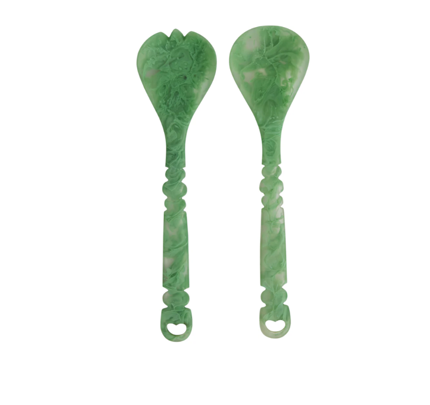 Emerald Salad Server