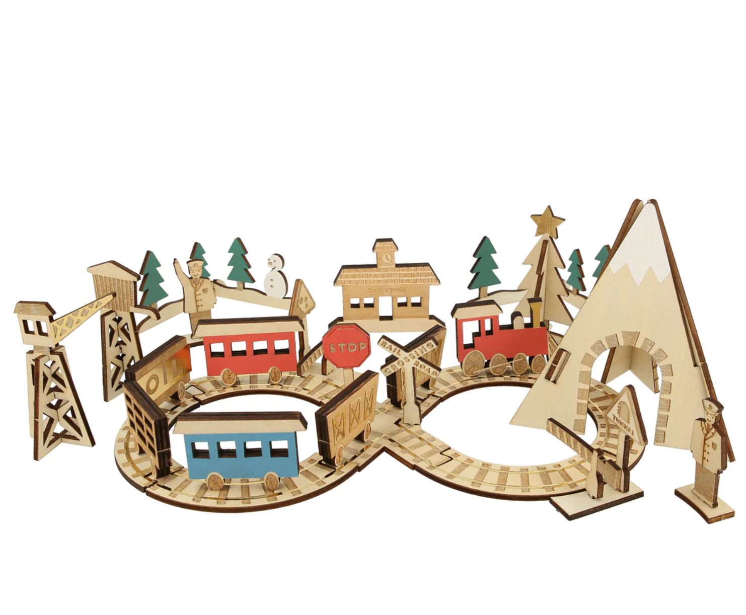 Railway Train Advent Calendar