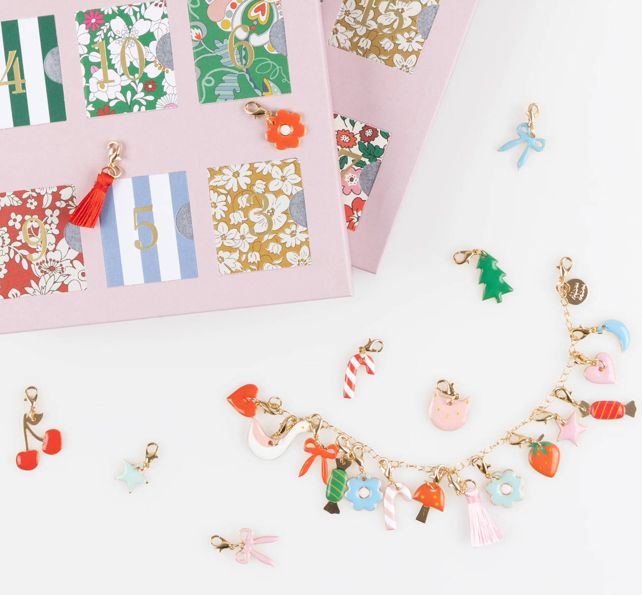 Meri Meri x Liberty Charm Bracelet Advent Calendar
