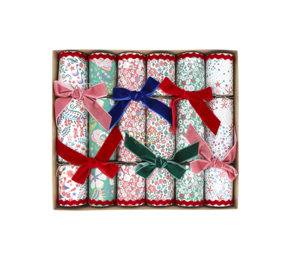 Meri Meri x Liberty Velvet Bow Crackers Set