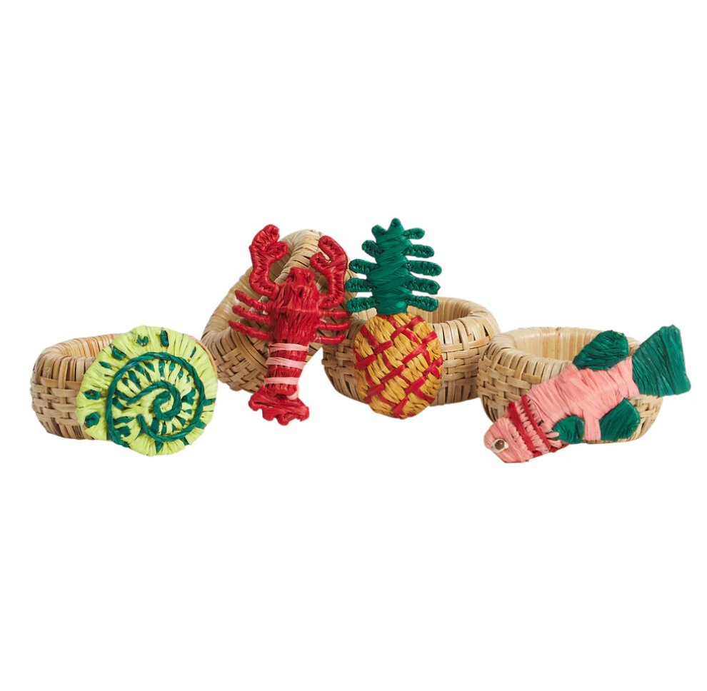 Dune Napkin Ring Set of 4
