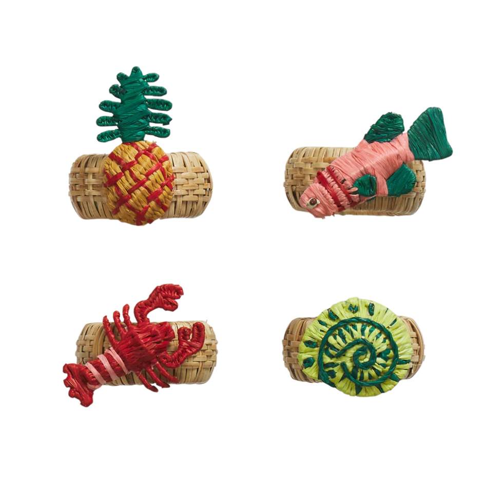 Dune Napkin Ring Set of 4