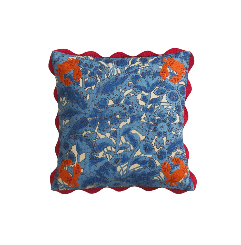 Cerulean Cushion