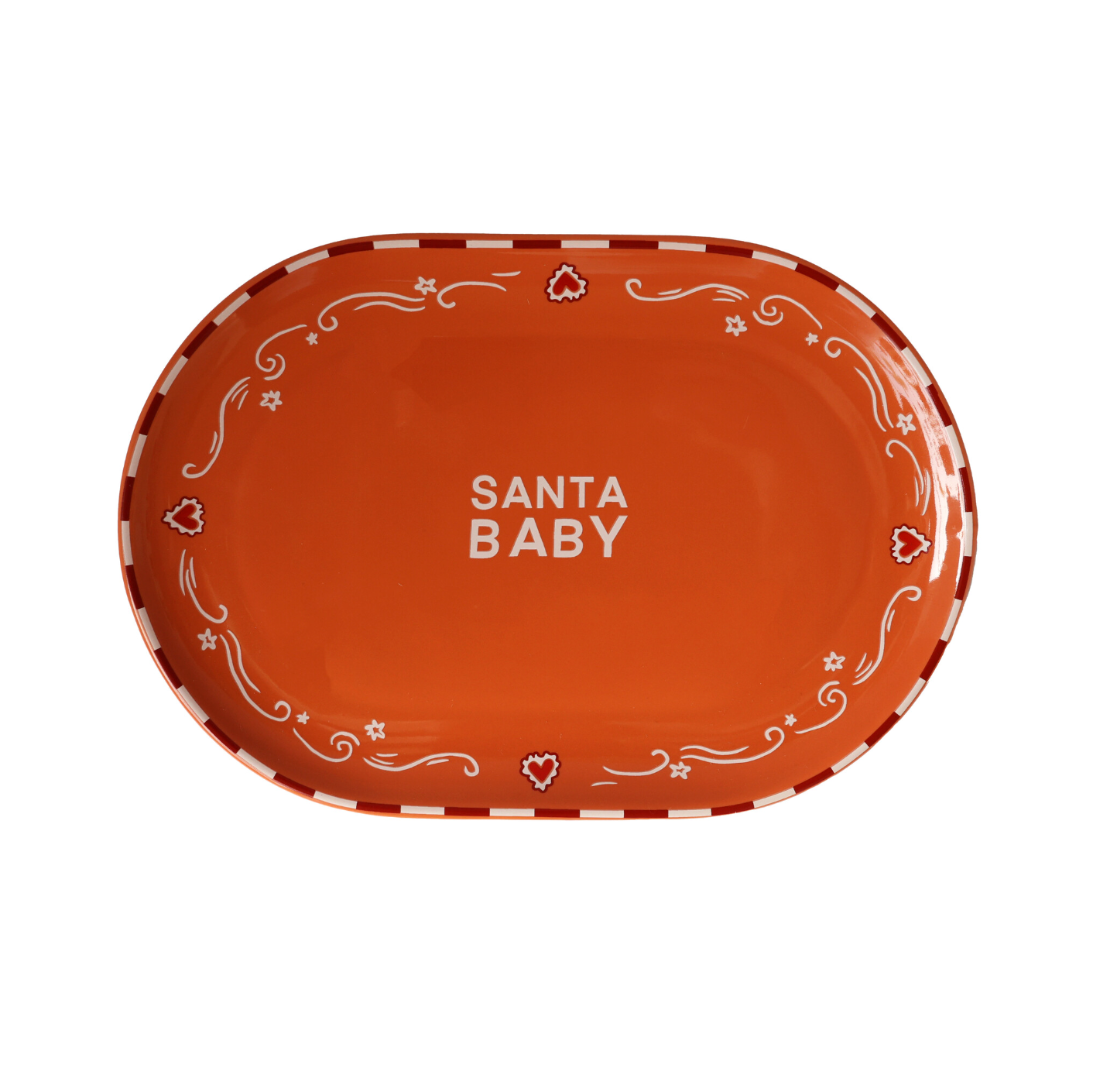 Santa Baby Plate