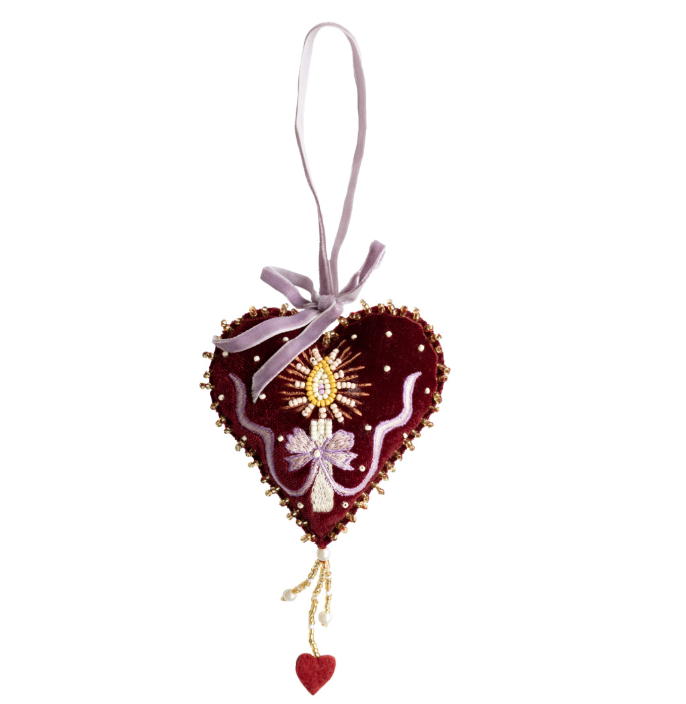Heart Candle Ornament