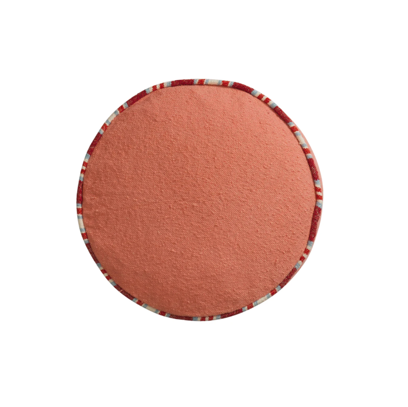 Hibiscus Round cushion