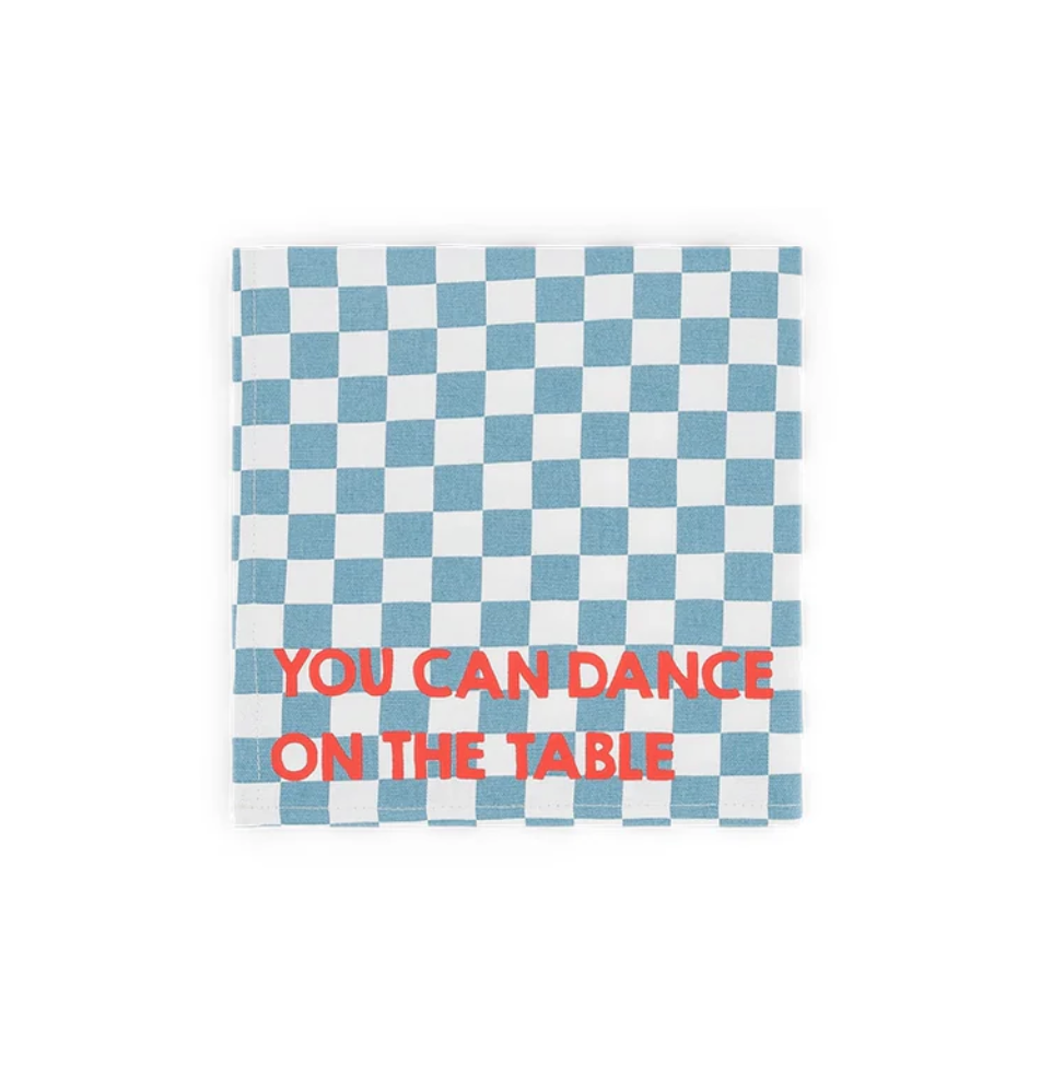 Dance On Table ! Set of 2 Napkins