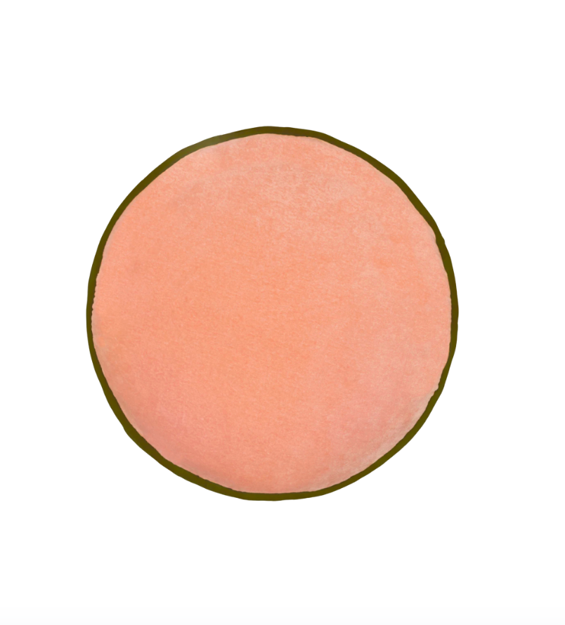 Rose Olive Round Cushion