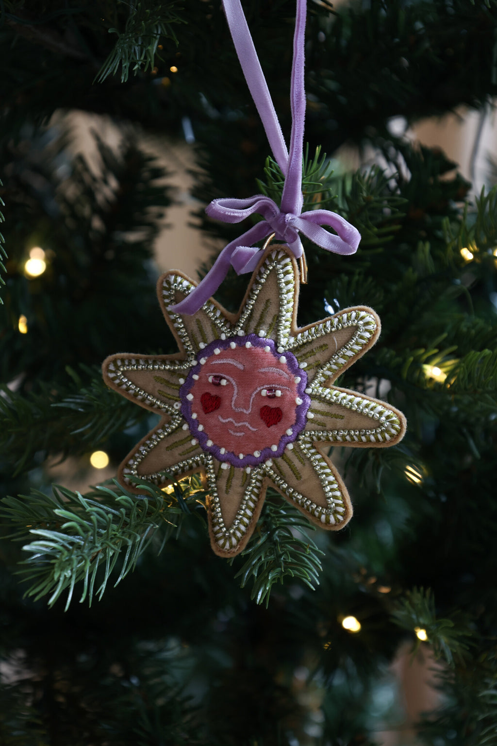 Green Star Ornament