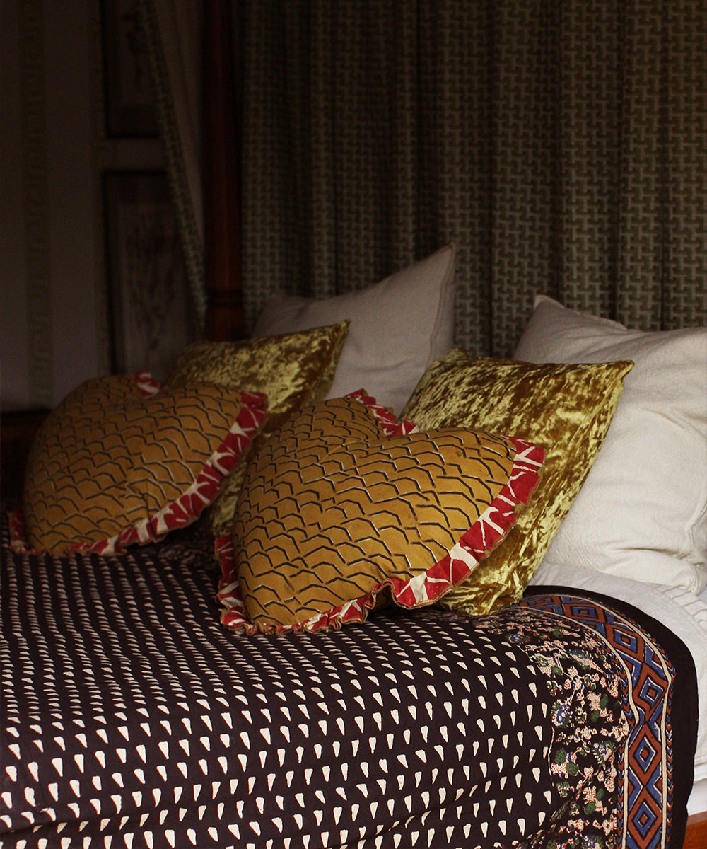 Leopard Heart Cushion