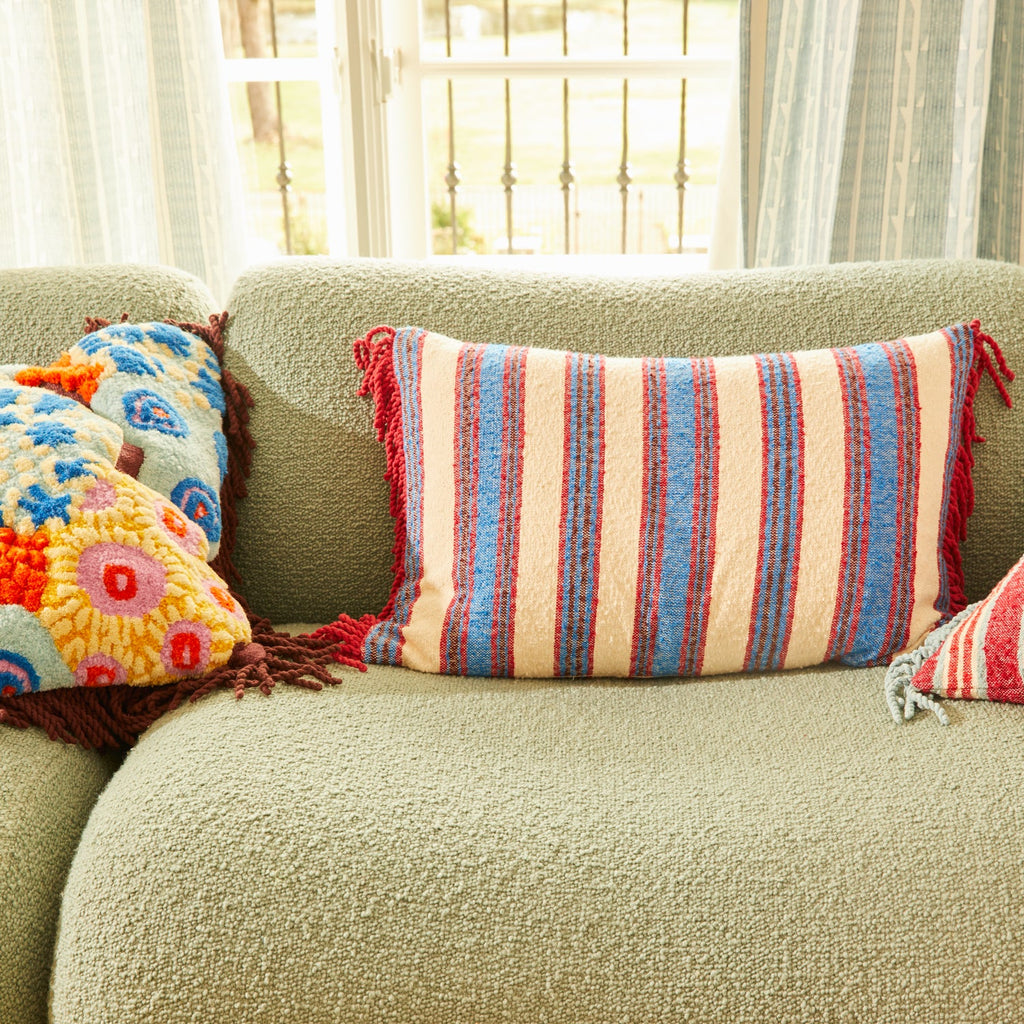 Selene Azure Cushion