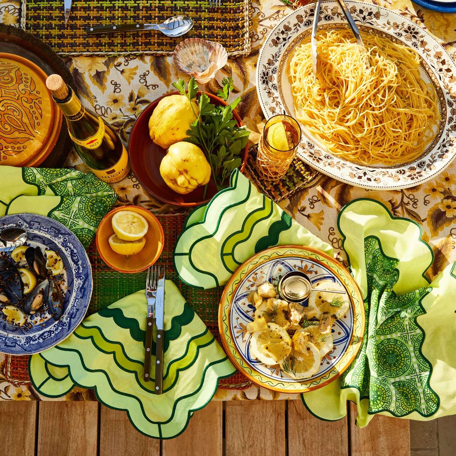 Zest Napkins Set of 4