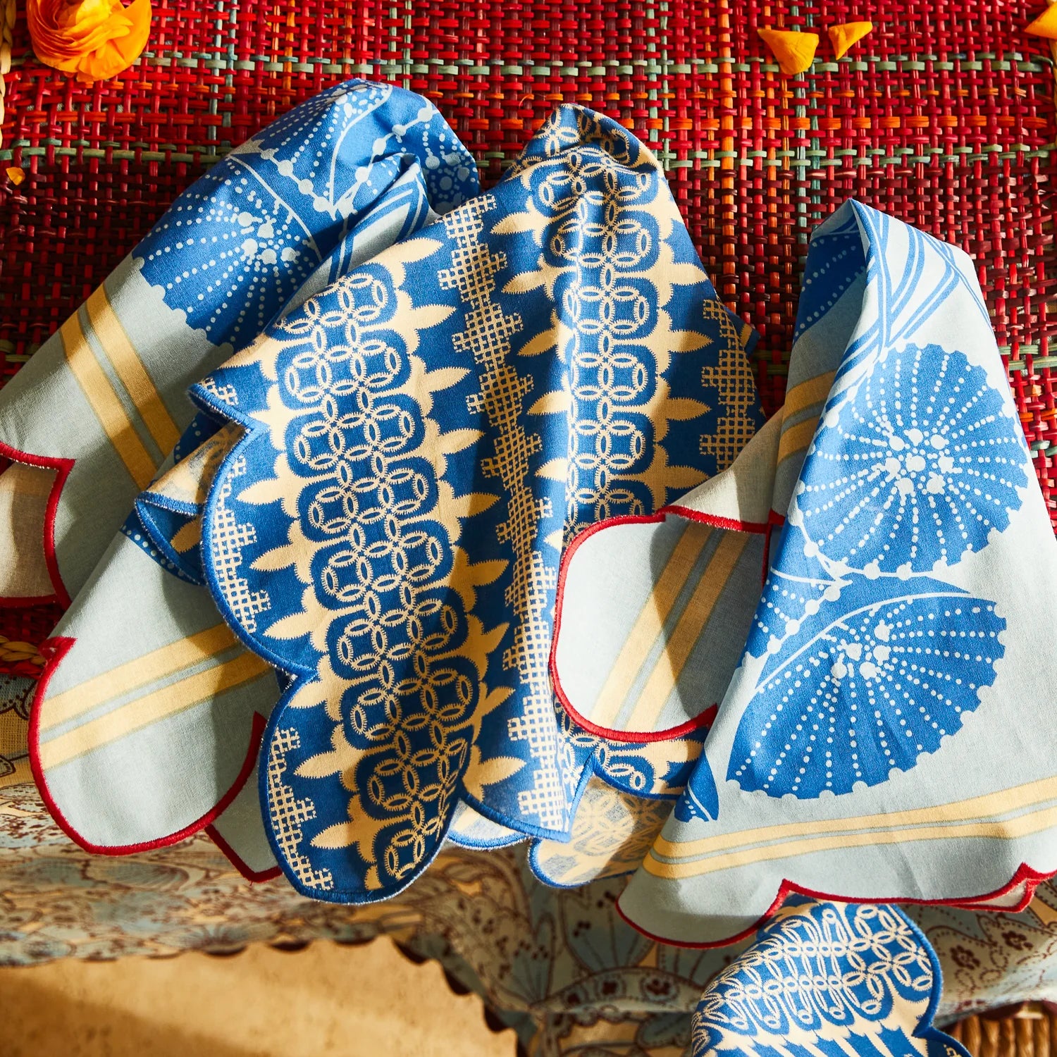 Cerulean Napkins Set of 4