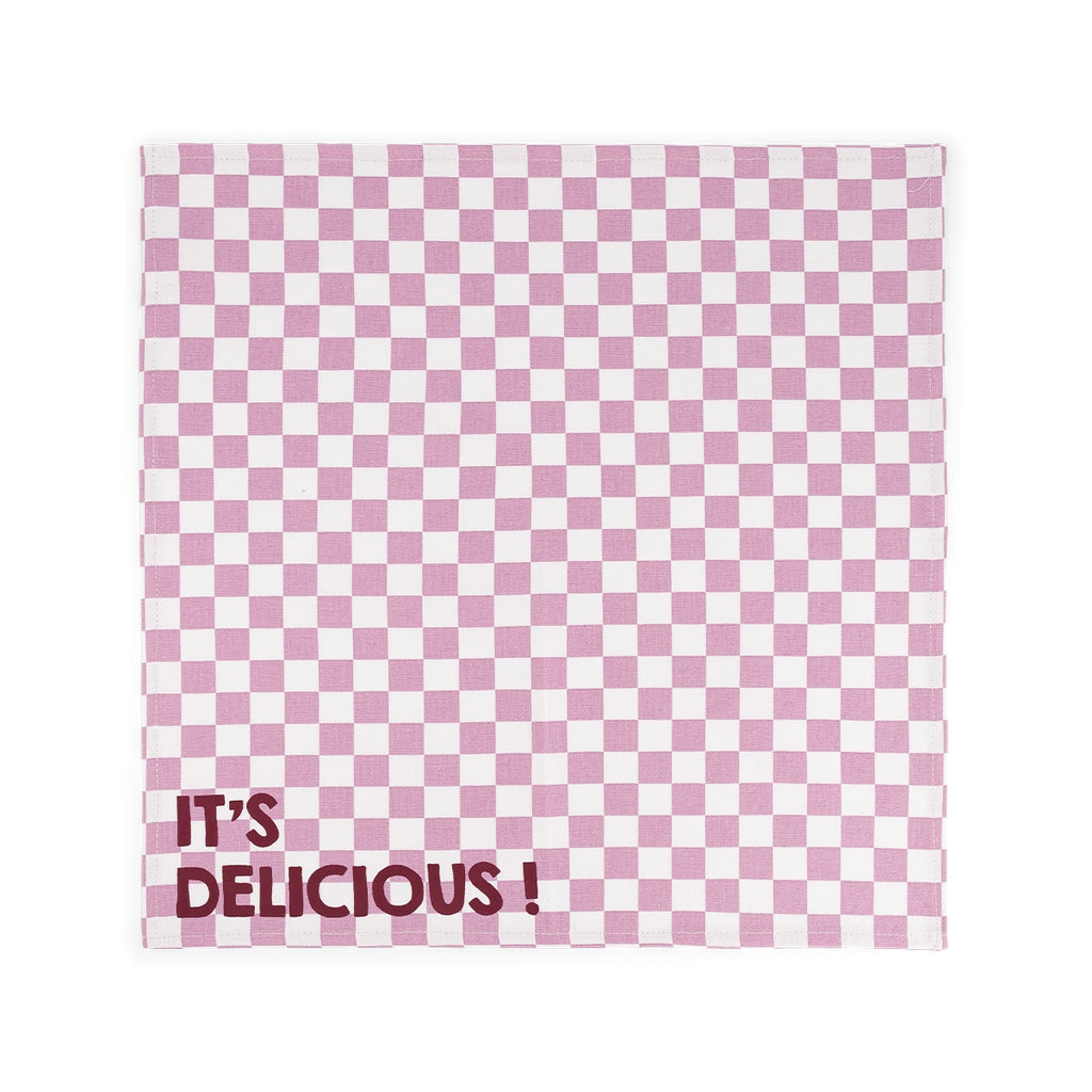IT'S DELICIOUS ! Set of 2 Napkins