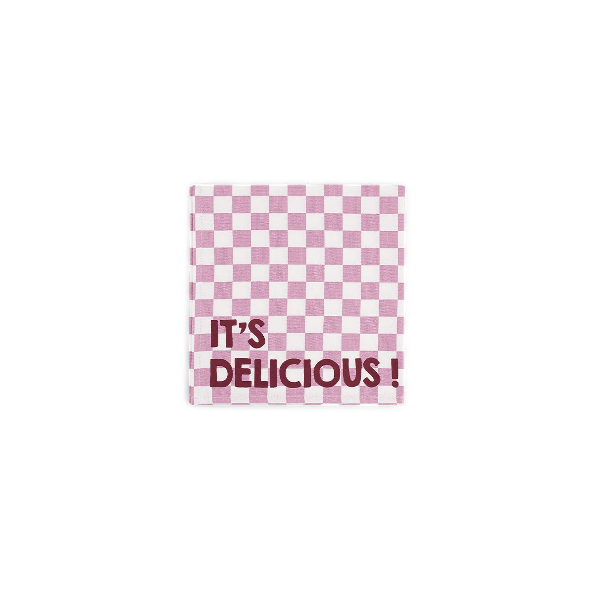 IT'S DELICIOUS ! Set of 2 Napkins