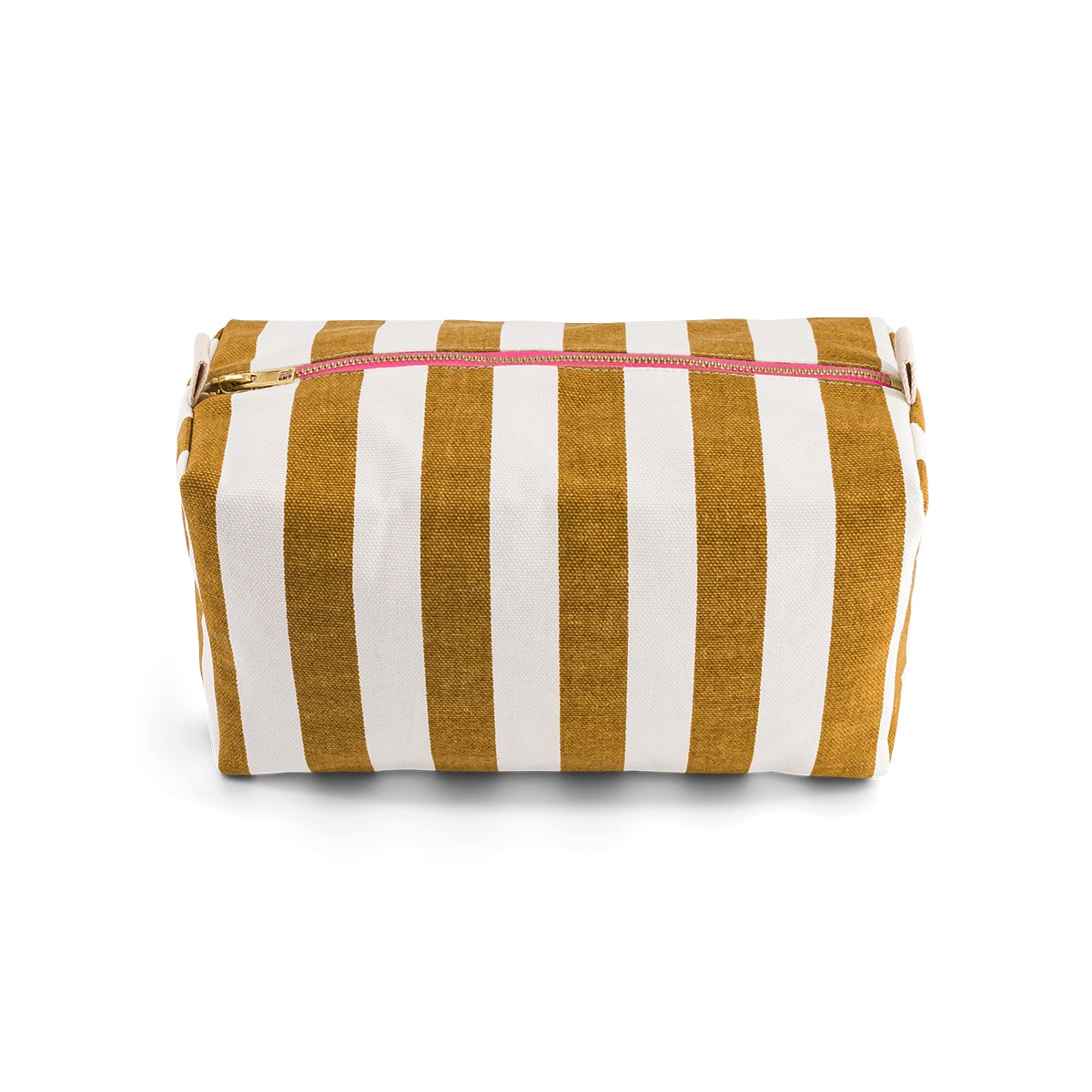 Caramel Stripes Wash Bag